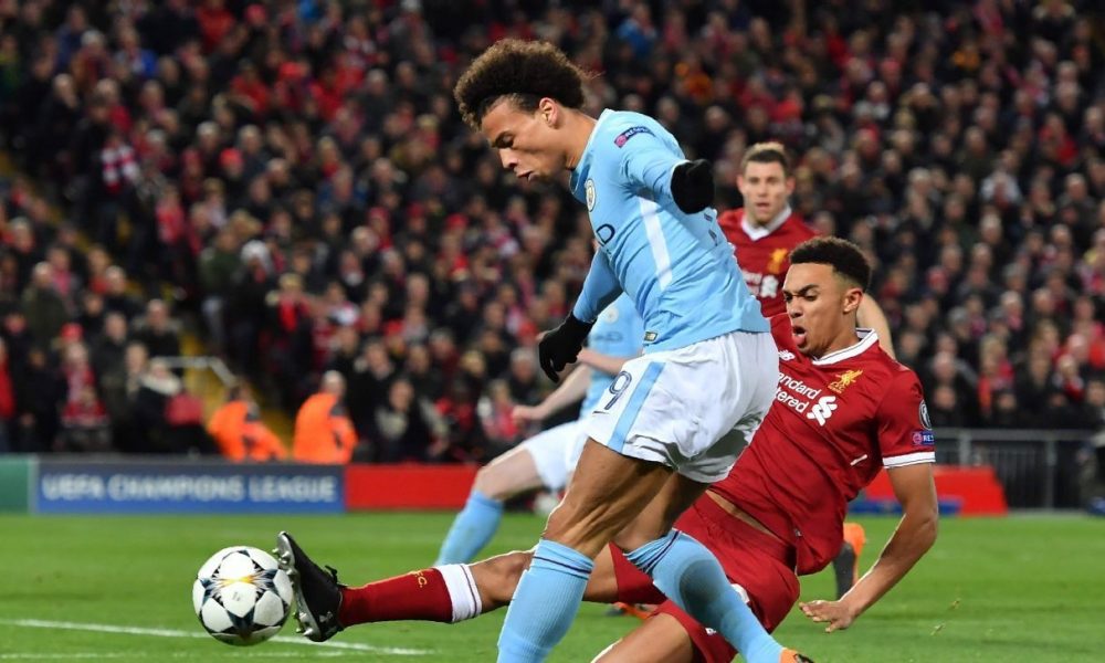 Leroy Sane arrives for Man City training with £3,000 Louis Vuitton Keepall  ahead of Schalke clash in Champions League